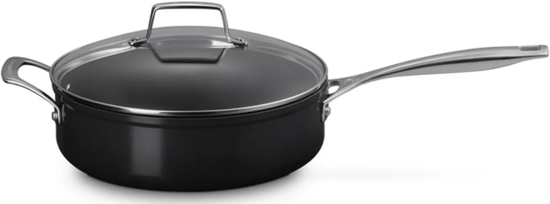 Le Creuset Essential Non-Stick Keramische Hapjespan 26cm - Zwart
