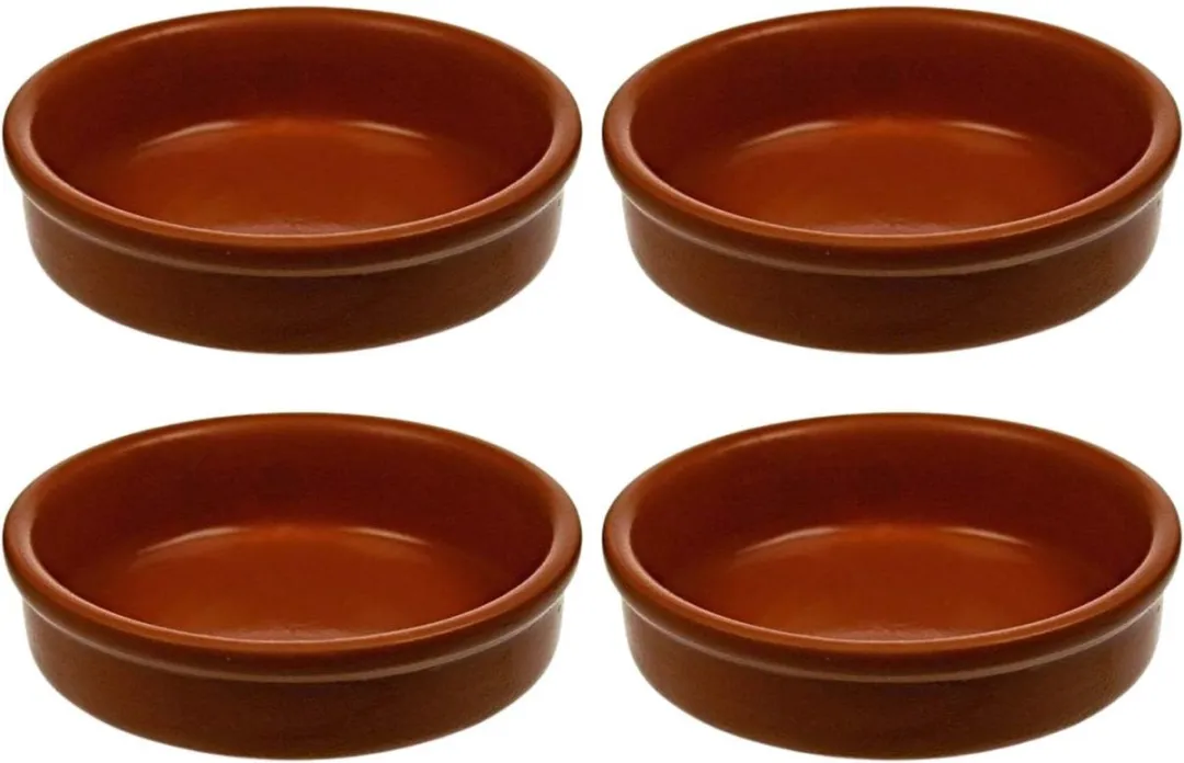 Cosy&Trendy Crème Brûlée Schaaltje Terracotta Ø12cm - 4 Stuks
