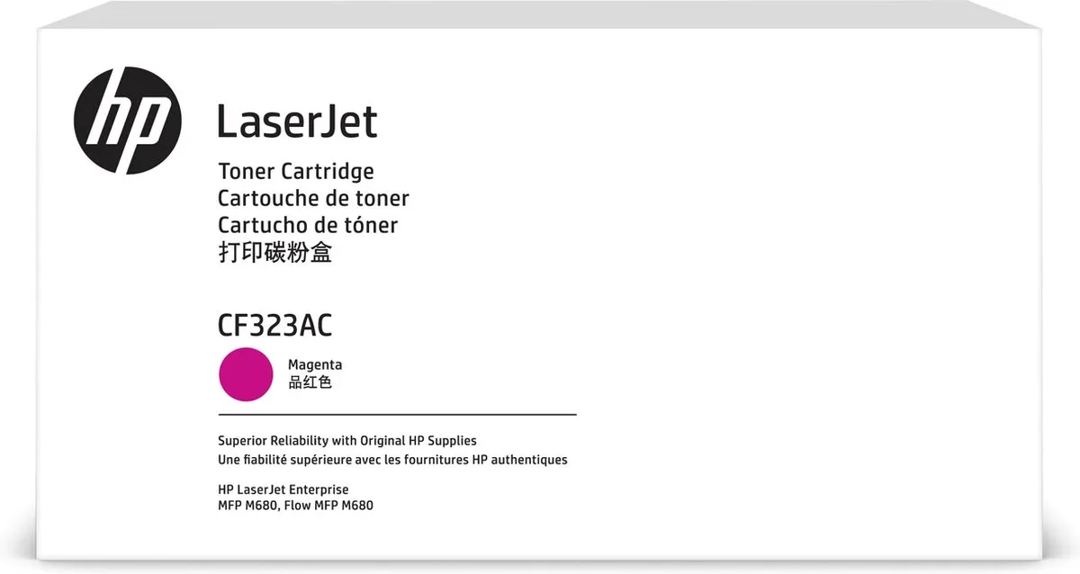 HP 653A CF333AC Tonercartridge Magenta