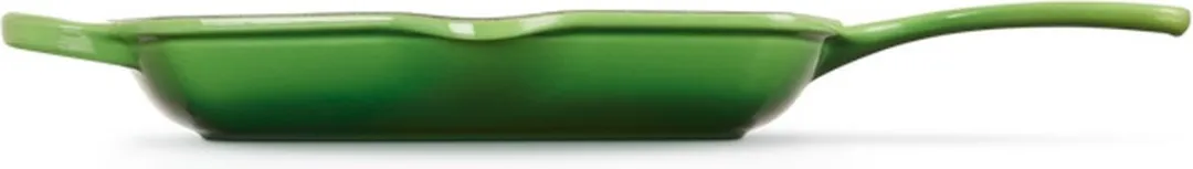 Le Creuset Bamboo Groen Gietijzeren Grillpan 26cm