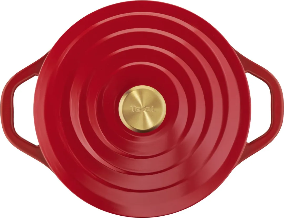 Tefal Air Braadpan 24cm - 4.7L - Rood