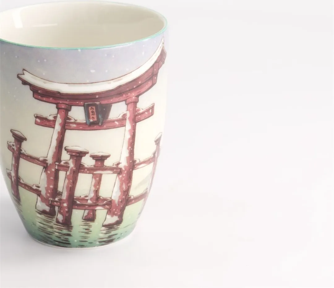 Tokyo Design Studio Kawaii Vinted Mok Tori 380ml - Porselein