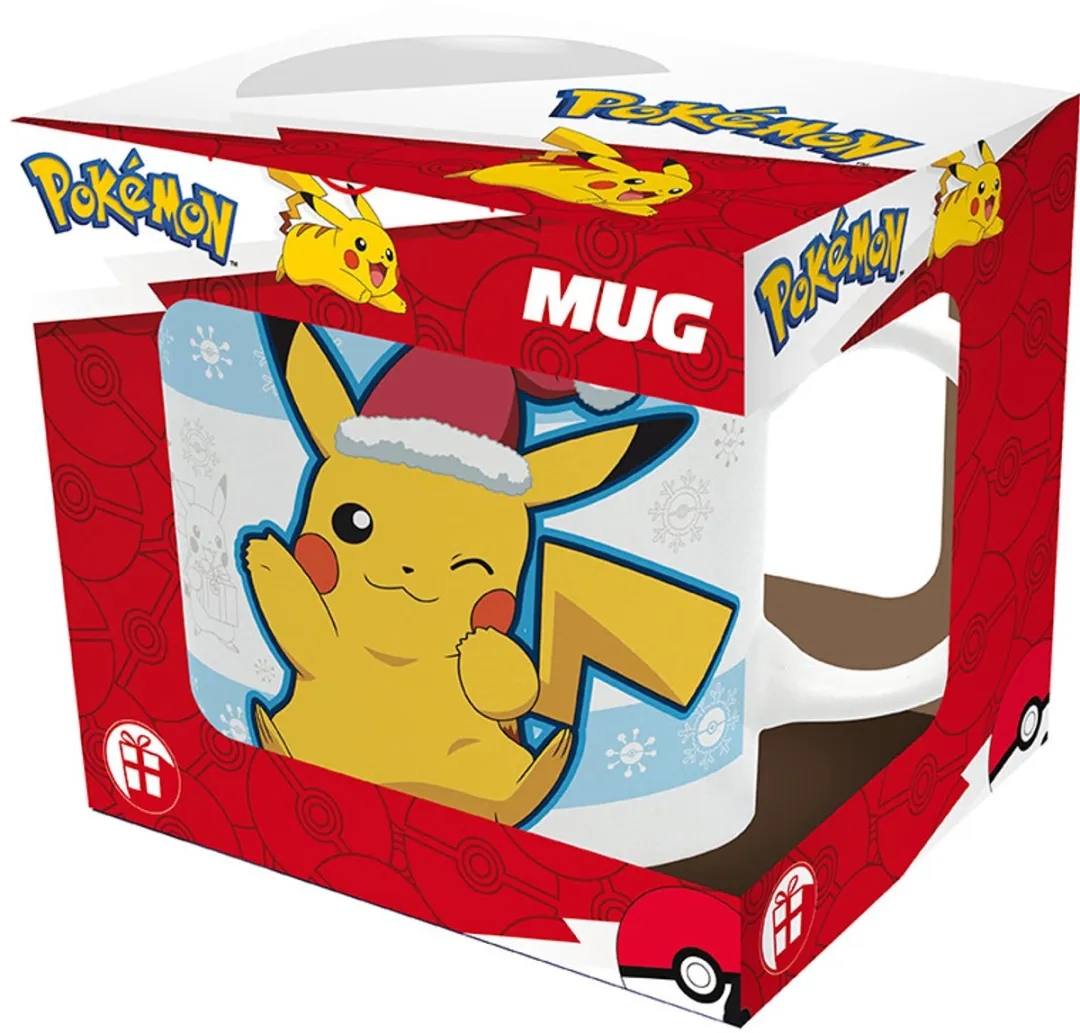 Pokémon Pikachu Kerstmankop - Multicolor