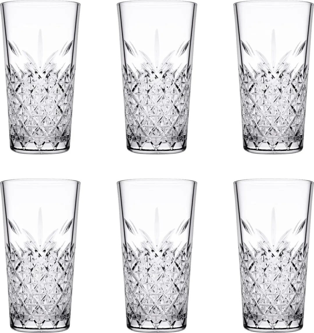 Pasabahce Longdrink Timeless Stapelbaar 34,5cl - 6 Stuks