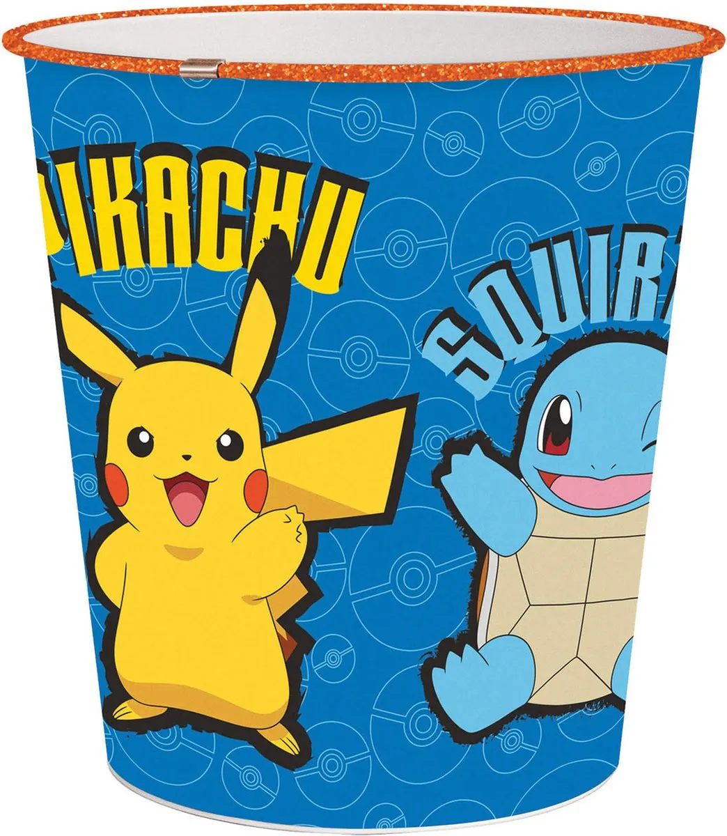 Pokémon Pikachu Papiermand Kunststof - 10L - Multi