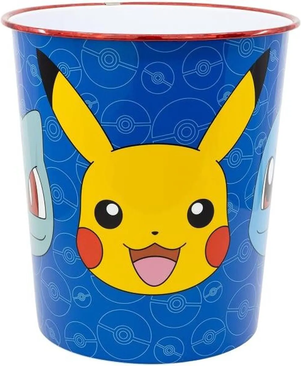 Pokémon Pikachu Papiermand Kunststof - 10L - Multi