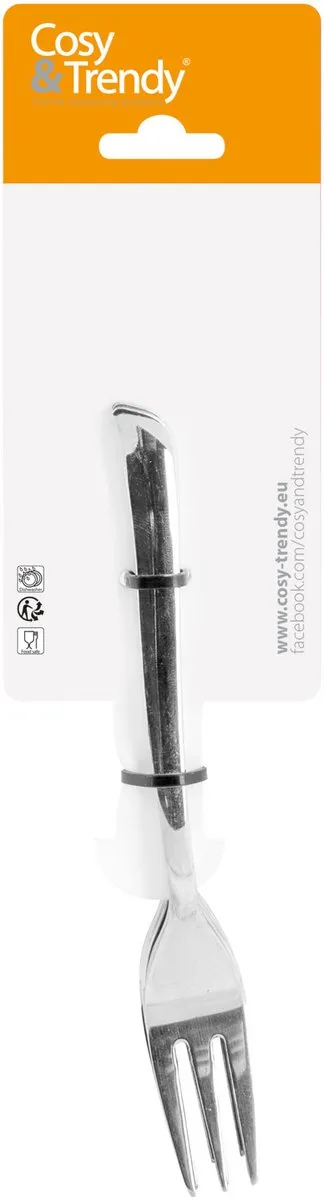 Cosy&Trendy Gebaksvorkjes RVS - 18 Stuks - 15 cm