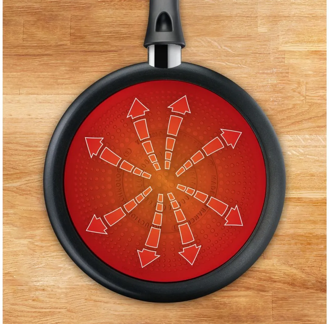 Tefal Inicio Hapjespan 24cm - Zwart