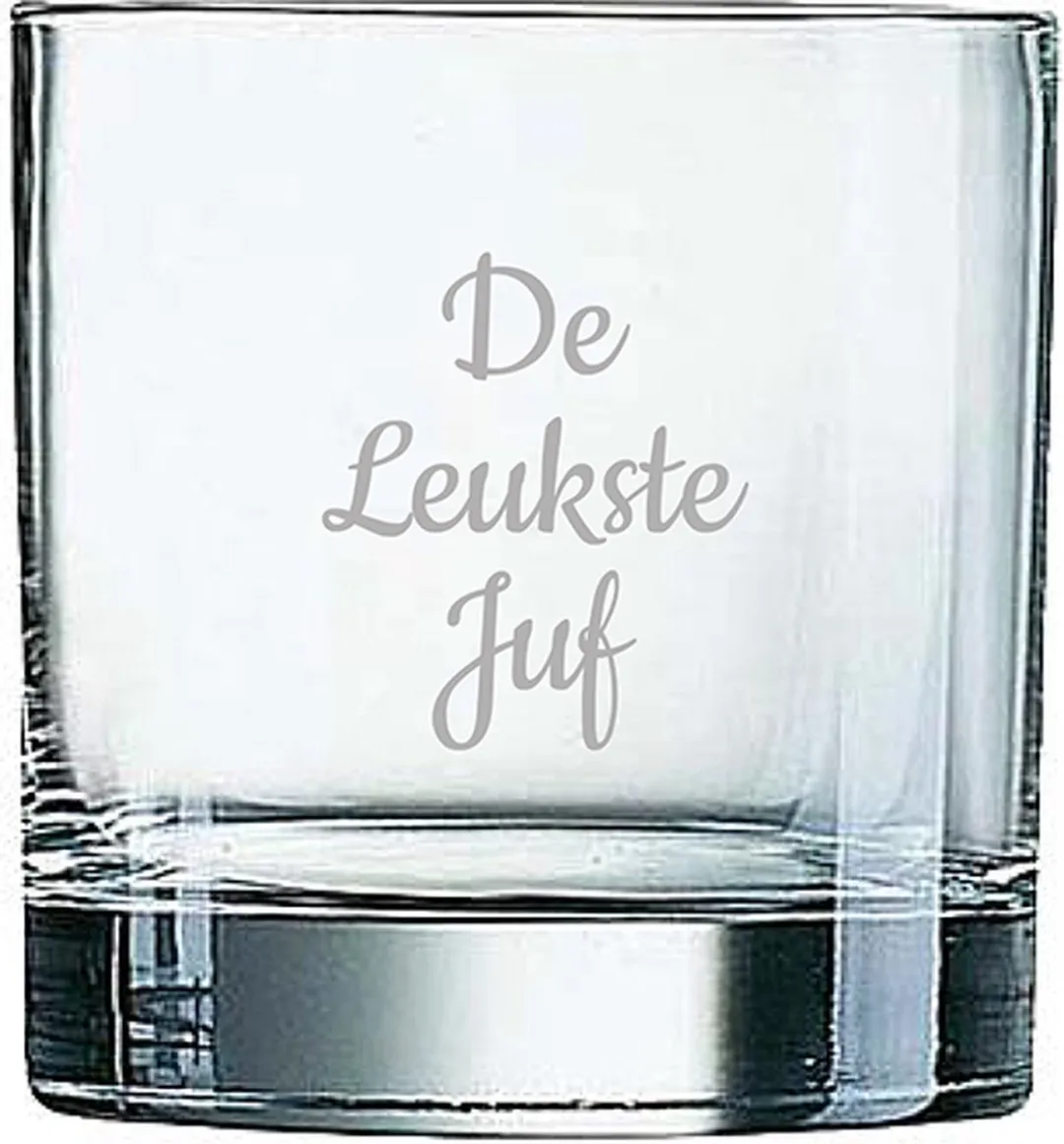 Arcoroc Whiskeyglas Gegraveerd 38cl