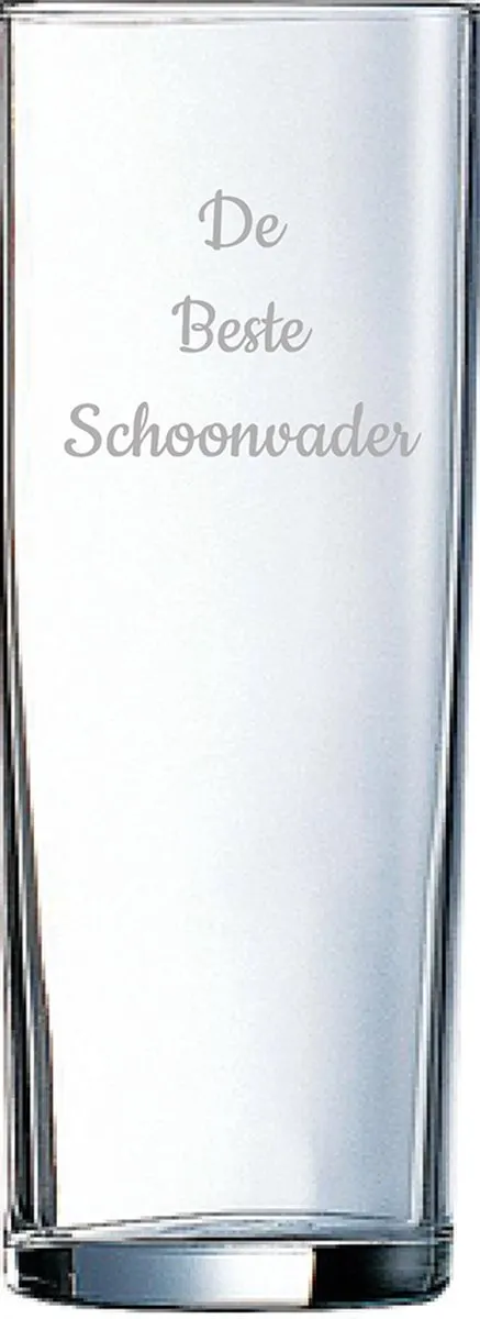 Arcoroc Gegraveerd Longdrinkglas 31cl Beste Schoonvader