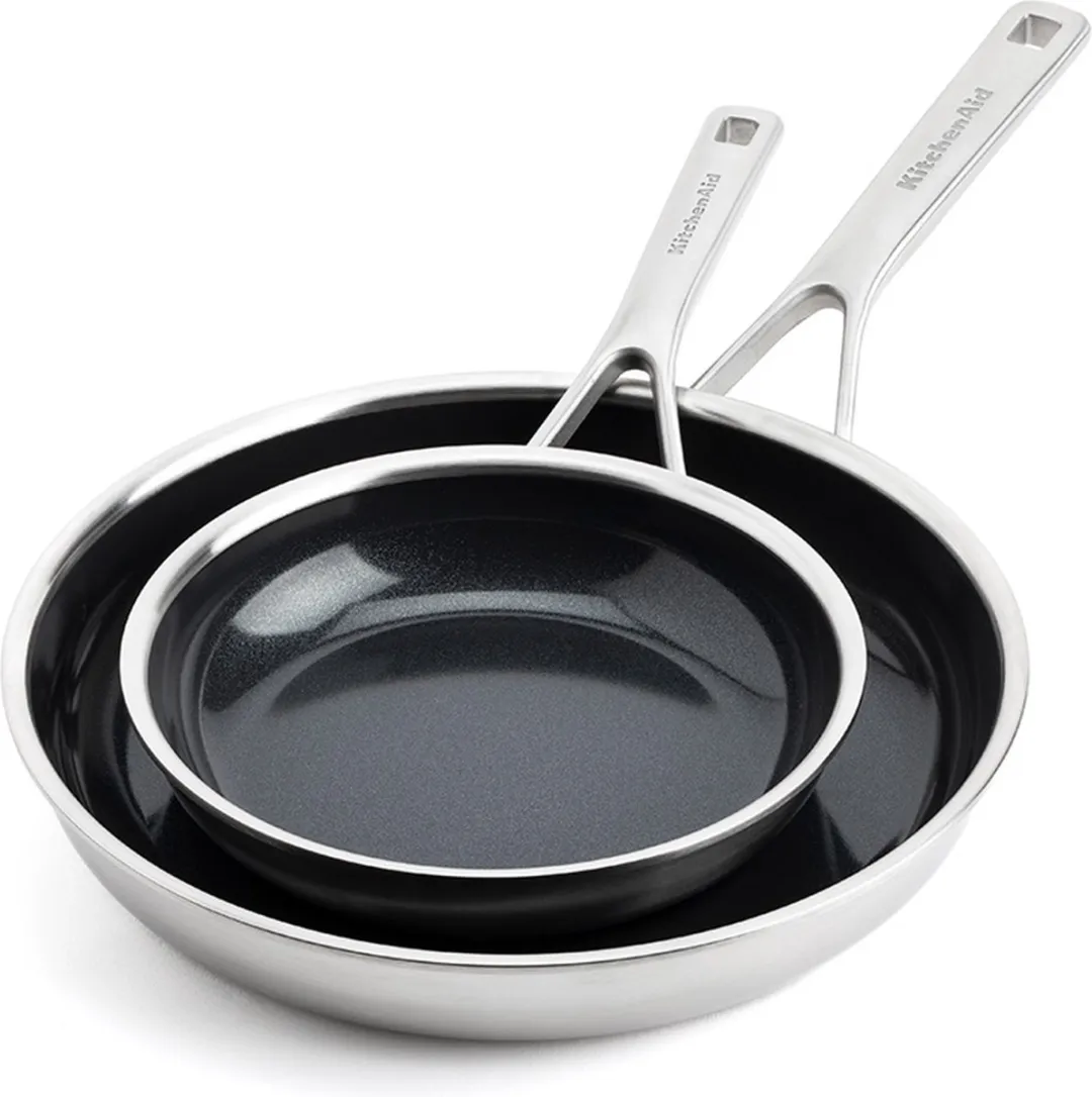 KitchenAid Multi-Ply Koekenpannenset 2-delig
