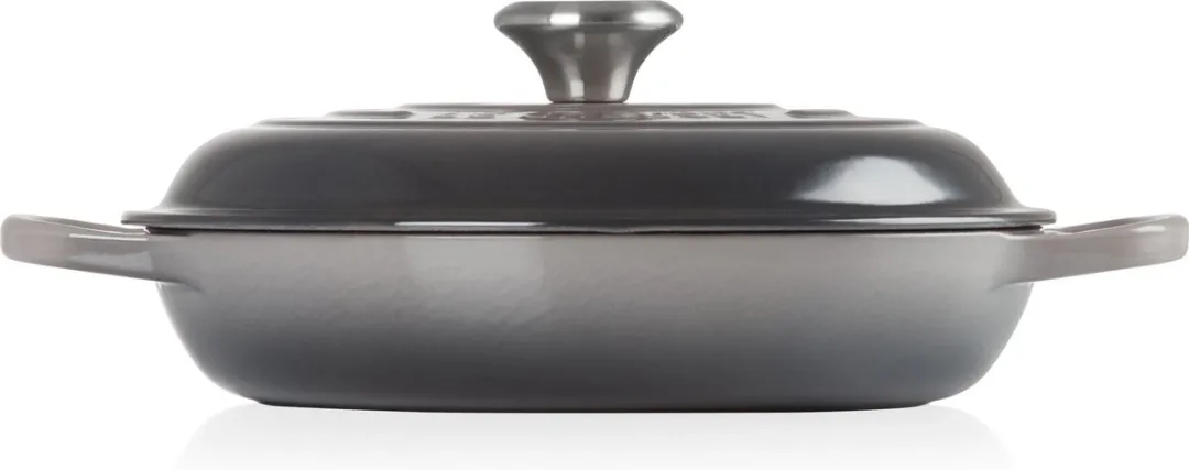 Le Creuset Campagnard Gietijzeren Pan 30cm - 3.5L - Grijs