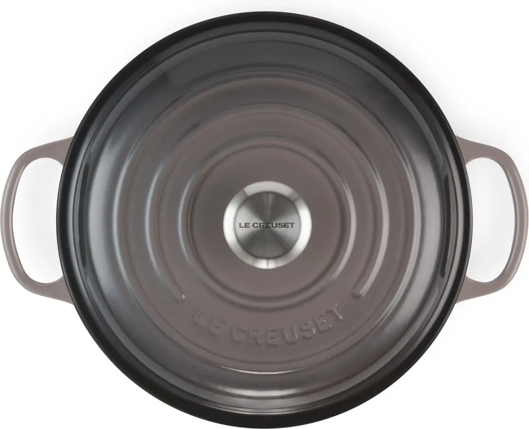 Le Creuset Campagnard Gietijzeren Pan 30cm - 3.5L - Grijs
