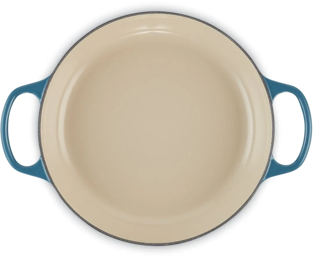 Le Creuset Campagnard Gietijzeren Pan 26cm 2,2L - Deep Teal