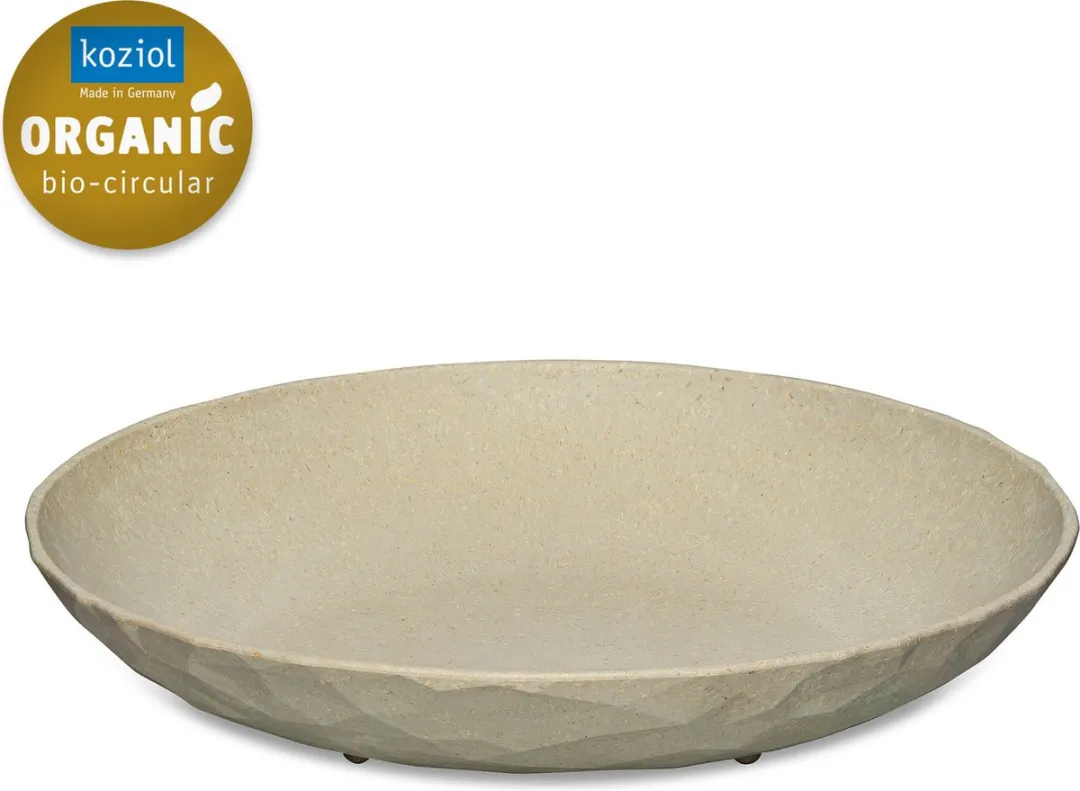 Koziol Diepe Borden Club Creme 22cm - 4 Stuks