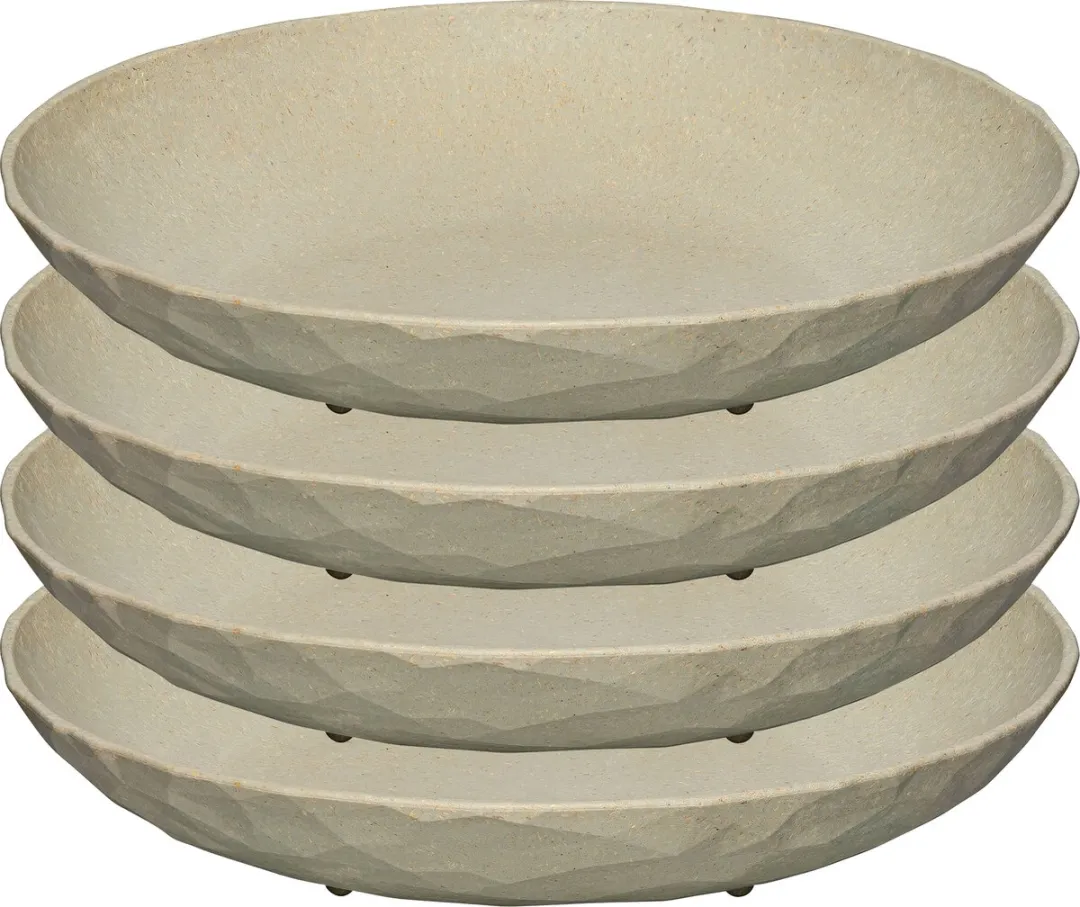 Koziol Diepe Borden Club Creme 22cm - 4 Stuks - afbeelding 6 van 6