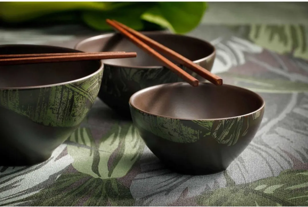 Palmer Jungle Aurora Bord 31cm - Groen Stoneware