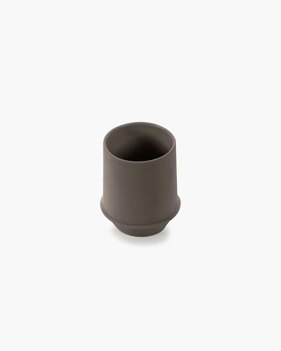 Serax Kelly Wearstuler Dune Beker - 35cl - Donkerbruin - 2 Stuks