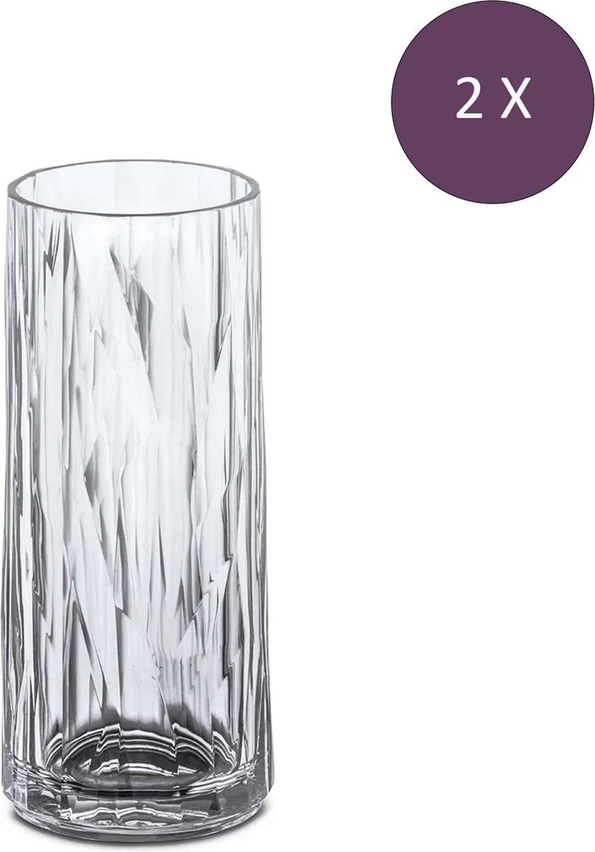 Koziol Superglas Club No. 03 Longdrinkglas 250ml