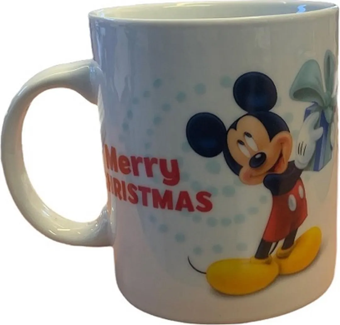 Disney Mickey Mouse Kerstmok - 5 Stuks (300ml) - Rood/Wit/Zwart - afbeelding 6 van 6