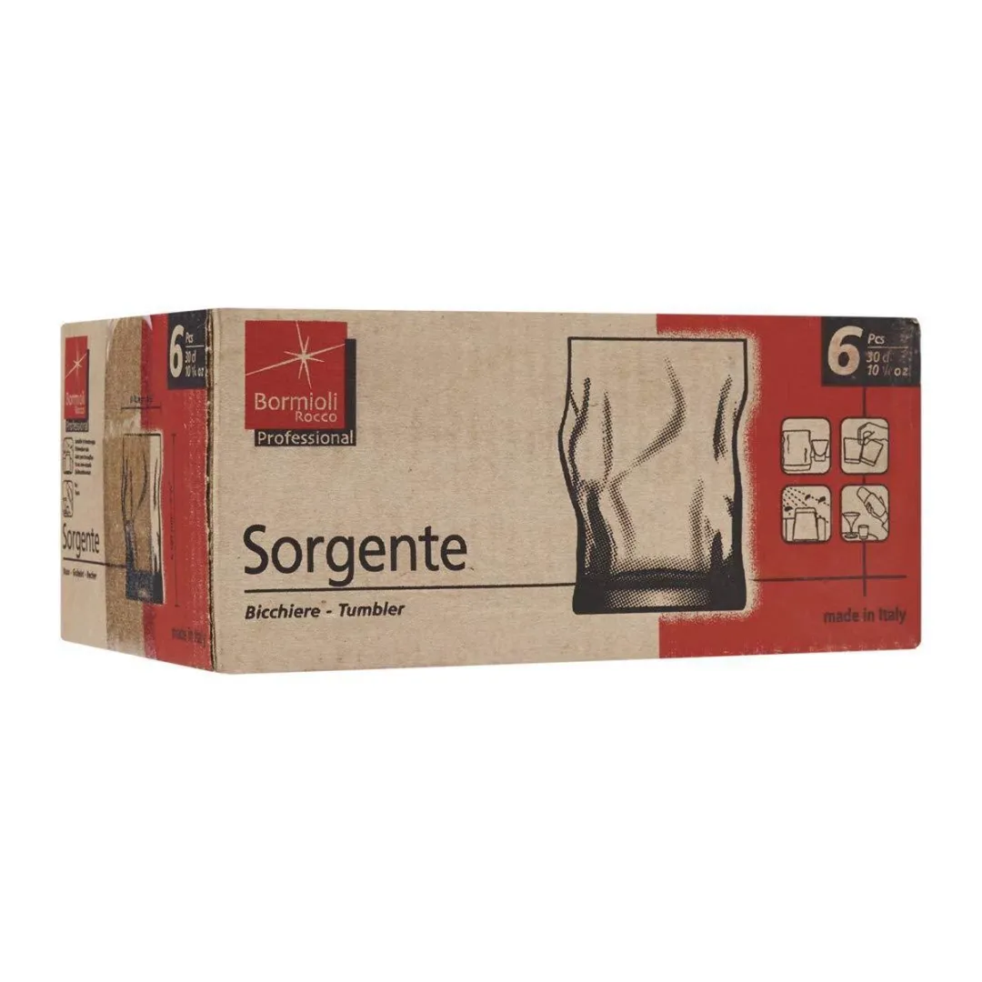 Bormioli Rocco Sorgente Longdrinkglazen 300ml - 6 Stuks