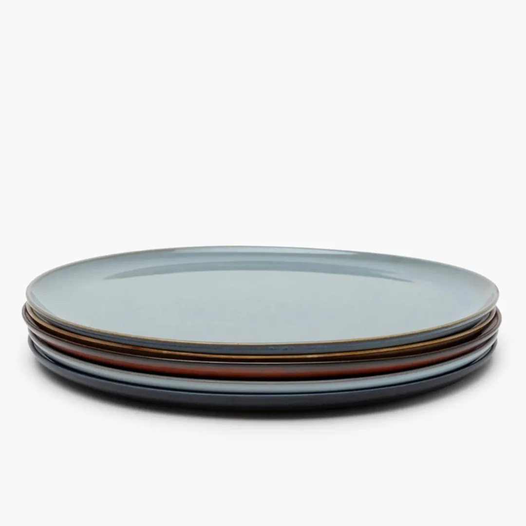 Serax Terres de Rêves Bord - 26cm Smokeyblue - 2 Stuks - afbeelding 6 van 6