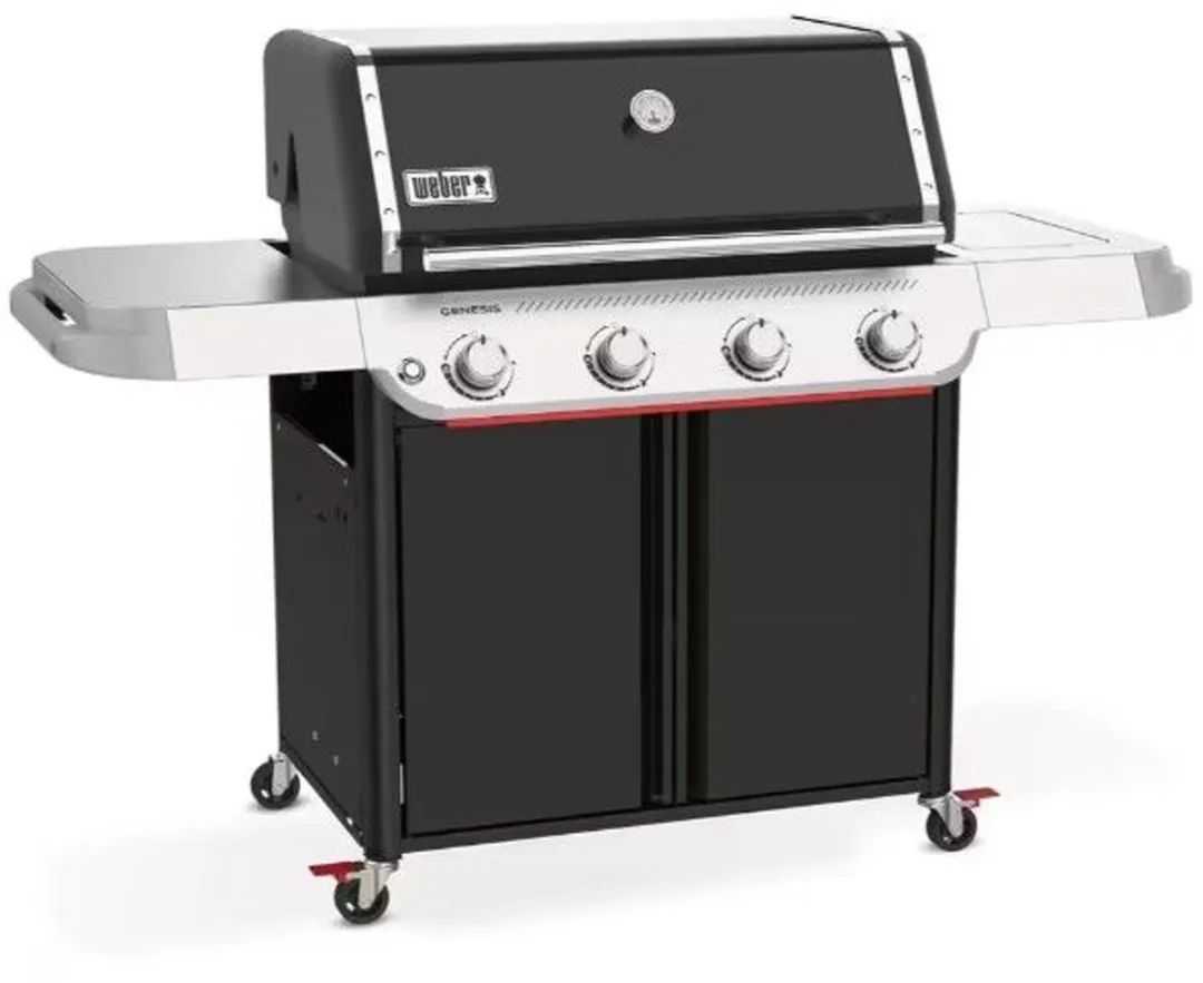 Weber Genesis E415W BBQ - 4 Branders - Zwart