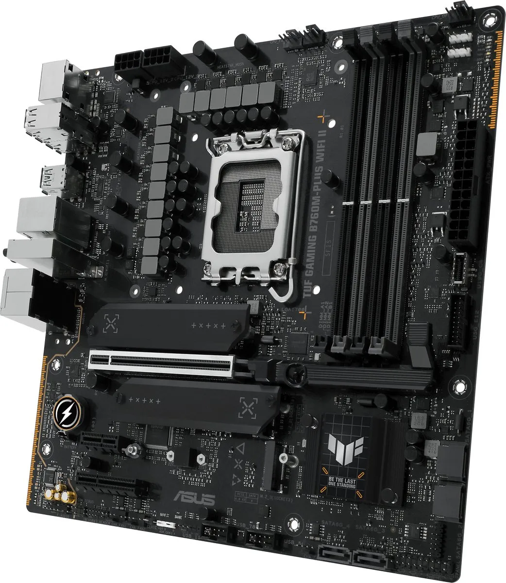 ASUS TUF Gaming B760M-PLUS WIFI II - microATX - LGA1700