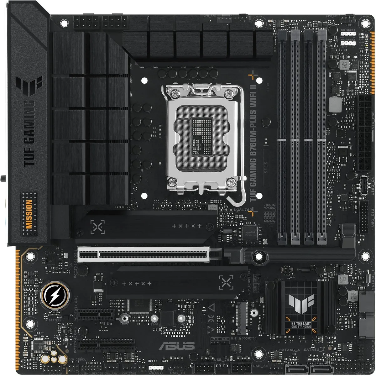 ASUS TUF Gaming B760M-PLUS WIFI II - microATX - LGA1700