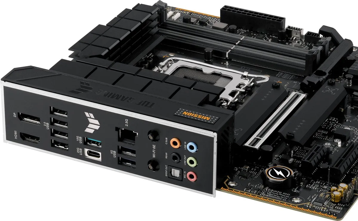 ASUS TUF Gaming B760M-PLUS WIFI II - microATX - LGA1700