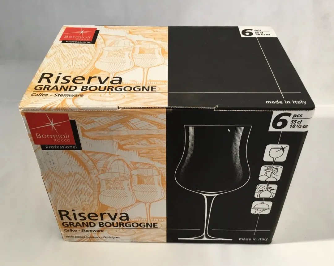 Bormioli Rocco Riserva Grand Bourgogne Glazen - 6 Stuks - 56cl