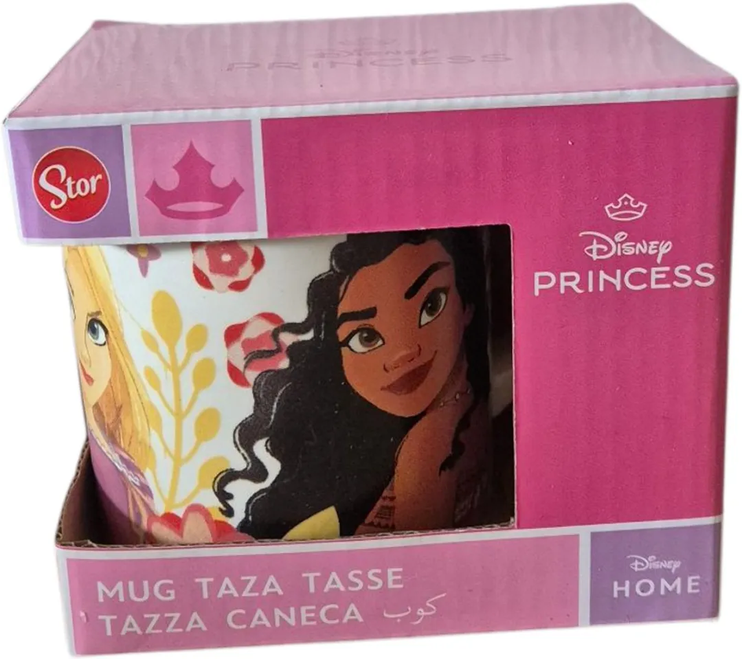 Disney Prinsessen Mok 235ml - Vaiana & Ariel - Wit - afbeelding 2 van 2