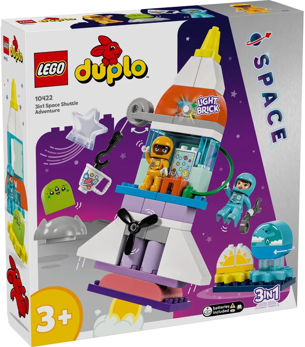 LEGO DUPLO 10422 Ruimteavontuur - 58 Stukken