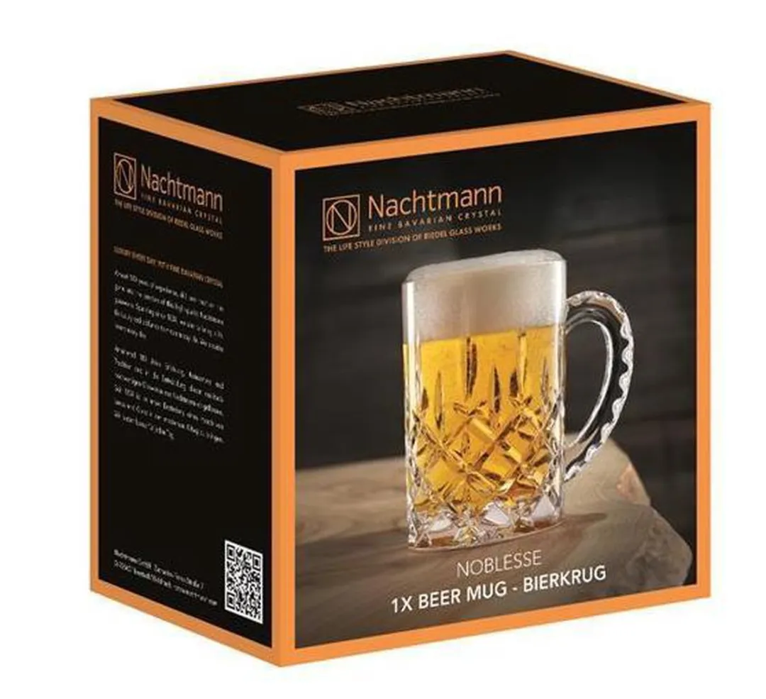 Nachtmann Noblesse Bierpul 600ml - Transparant
