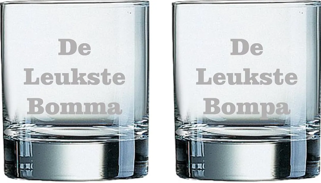 Arcoroc Whiskeyglas Leukste Bomma/Bompa