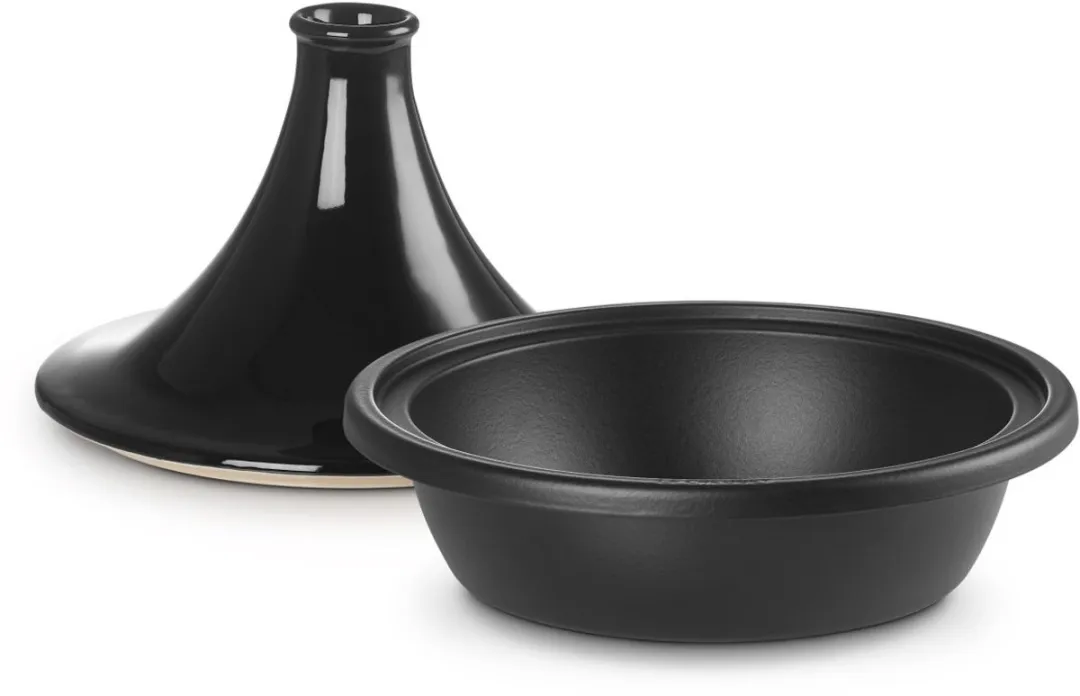 Le Creuset Tajine Tradition 25138311400422 - Ø31cm - Ebbenzwart