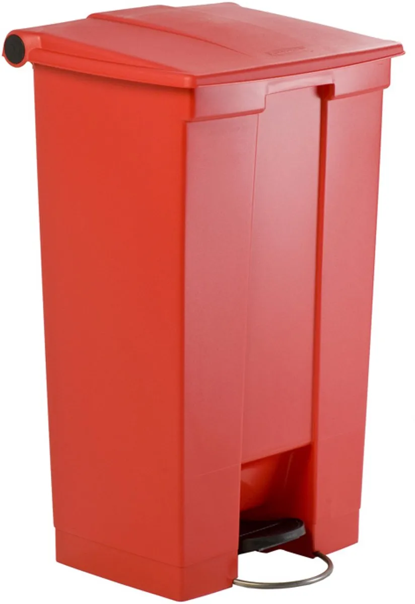 Rubbermaid Step On FG614600RED Vuilnisbak 87L - Rood
