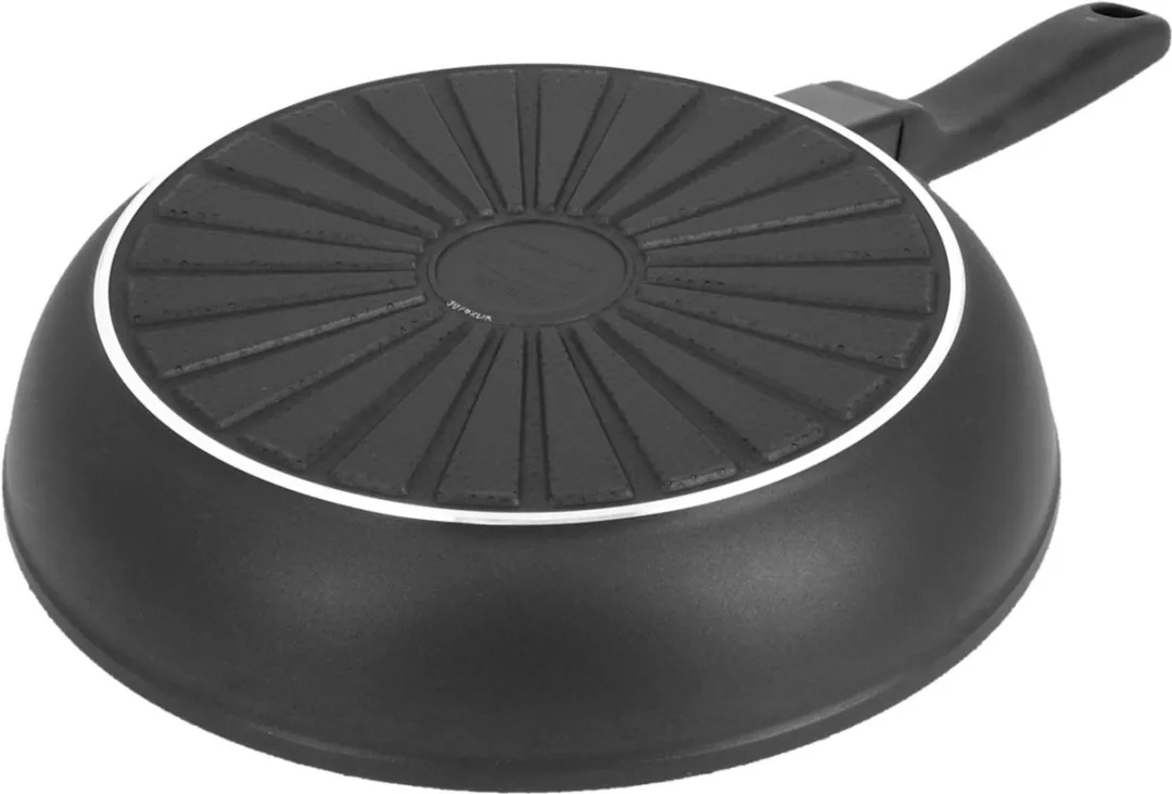 Demeyere Alu Bistro 3 Duraslide Koekenpan 24cm - Zwart