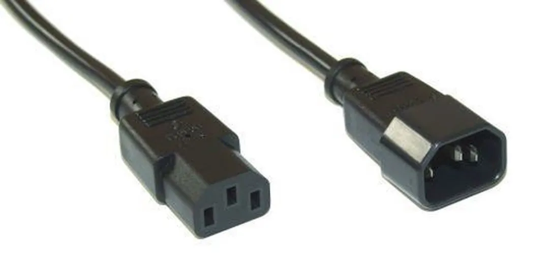 InLine 16632A Electriciteitssnoer - Zwart - 2m - afbeelding 3 van 3