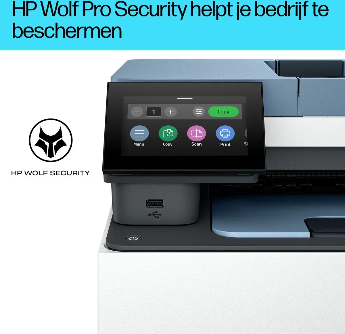 HP Color LaserJet Pro MFP 3302fdn 1421644 - Blauw
