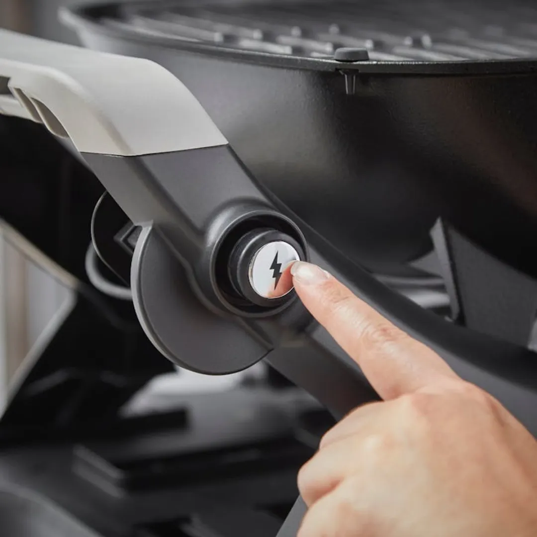 Weber Q1200N gasgrill met compact stand zwart