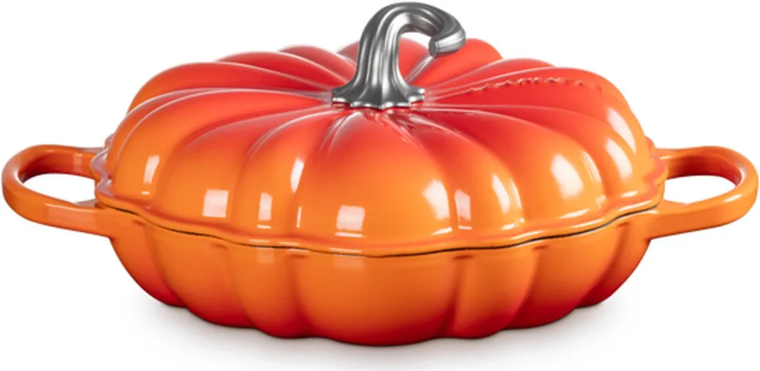 Le Creuset Braadpan Campagnard 28cm - Oranje Rood