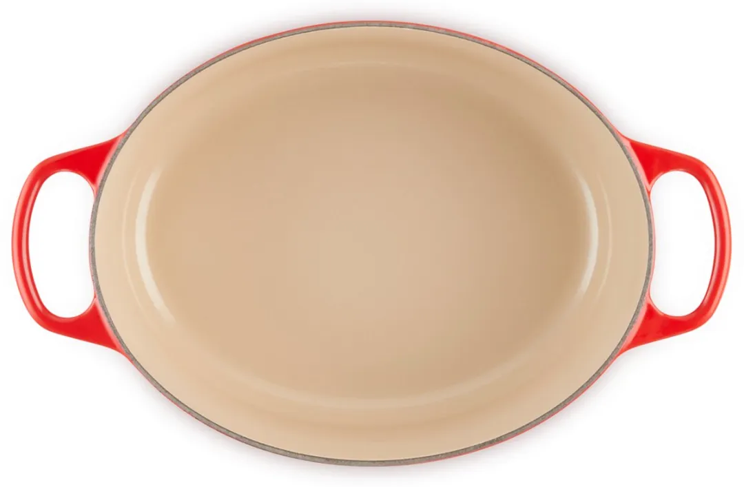 Le Creuset Braadpan Signature Ovaal 7,5L - Kersenrood