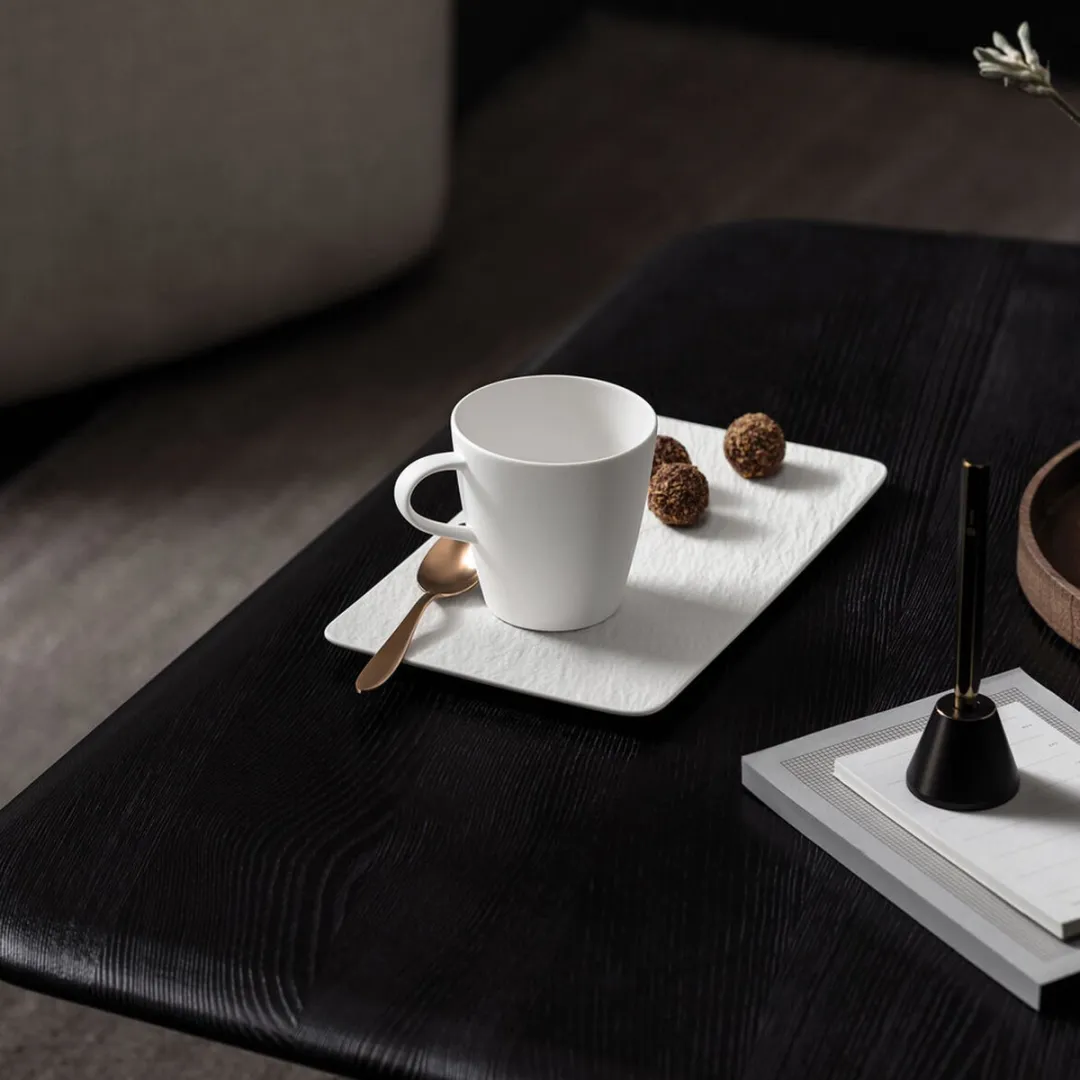 Villeroy & Boch Manufacture Rock Serveerschaal 35x18cm - Wit