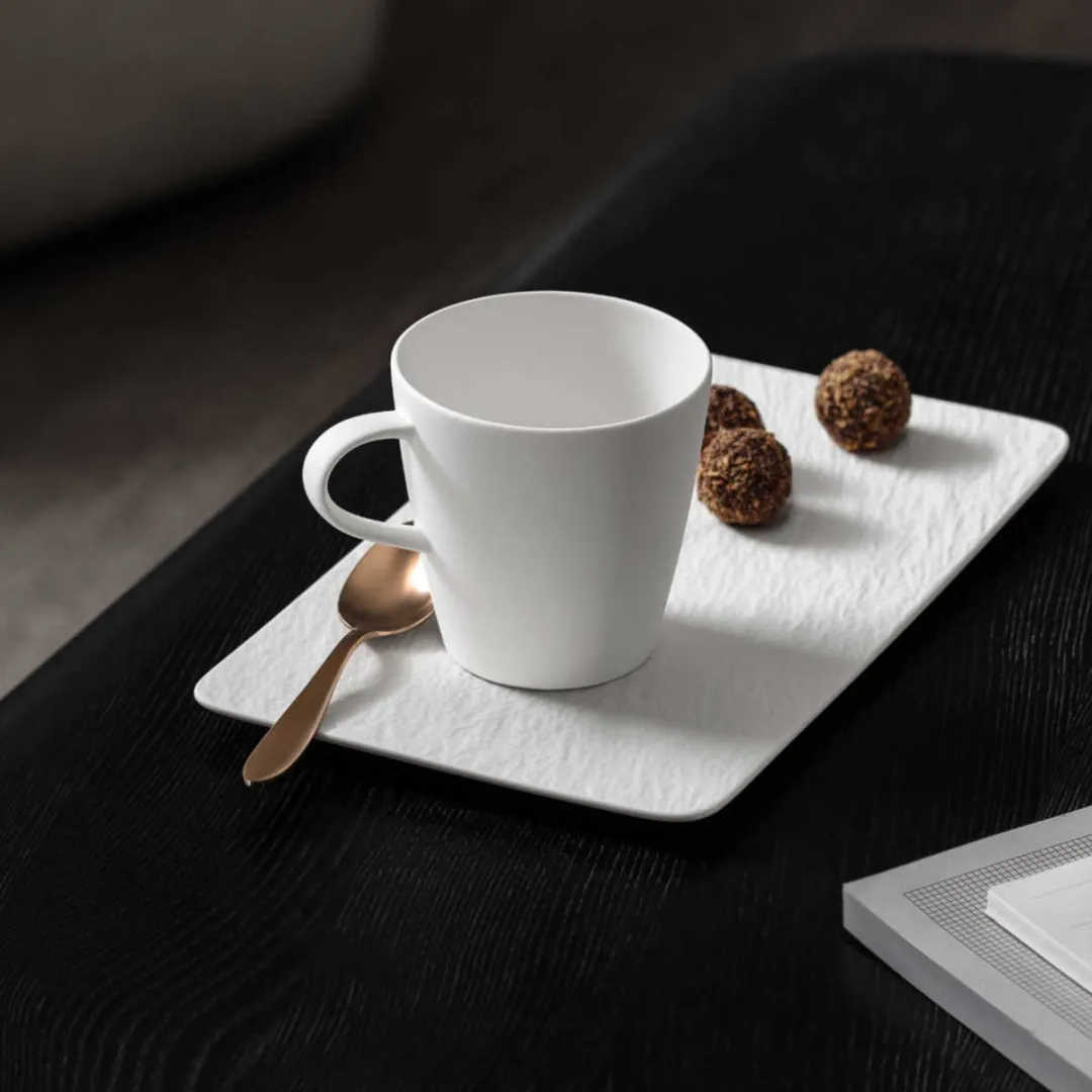 Villeroy & Boch Manufacture Rock Serveerschaal 35x18cm - Wit