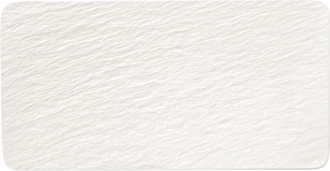 Villeroy & Boch Manufacture Rock Serveerschaal 35x18cm - Wit - afbeelding 6 van 6