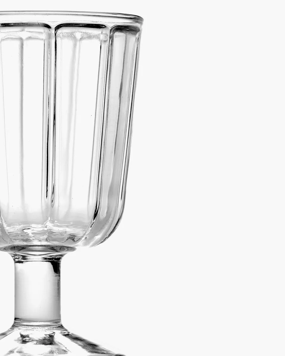 Serax Sergio Herman Surface Wijnglas - 23cl - Ø8cm - 4 Stuks - afbeelding 4 van 5