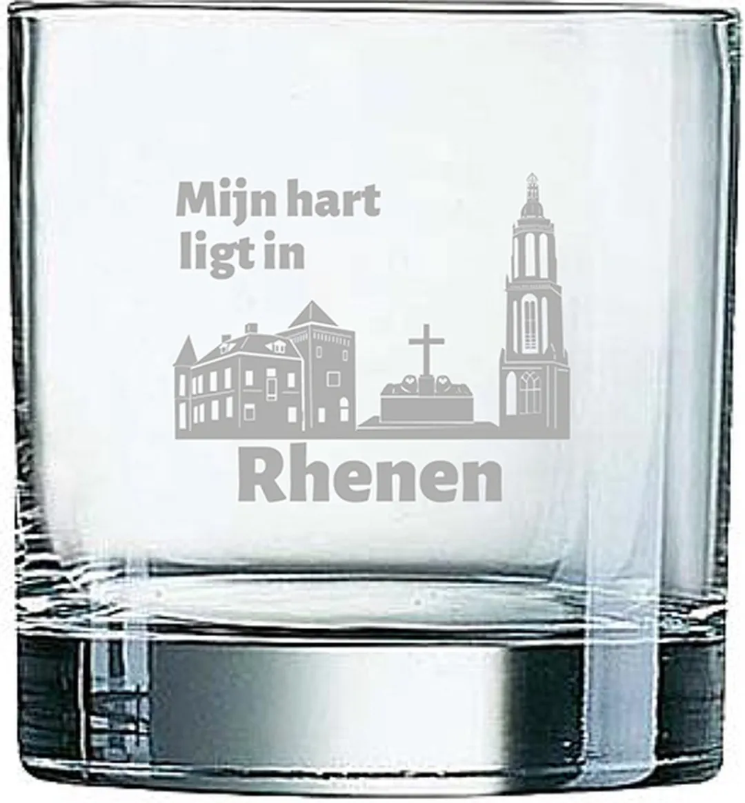 Arcoroc Rhenen Gegraveerd Whiskeyglas 38cl