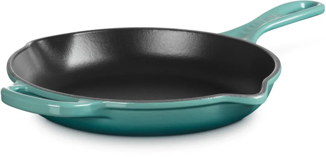 Le Creuset Signature Skillet 23cm - Bleu Riviera