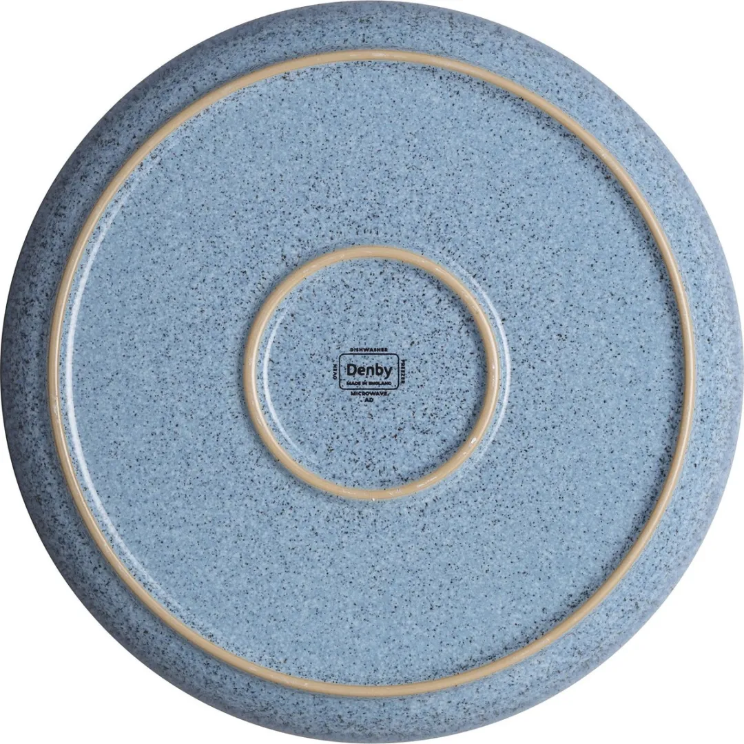 Denby Studio Blue Coupe Dinerbord - 26cm